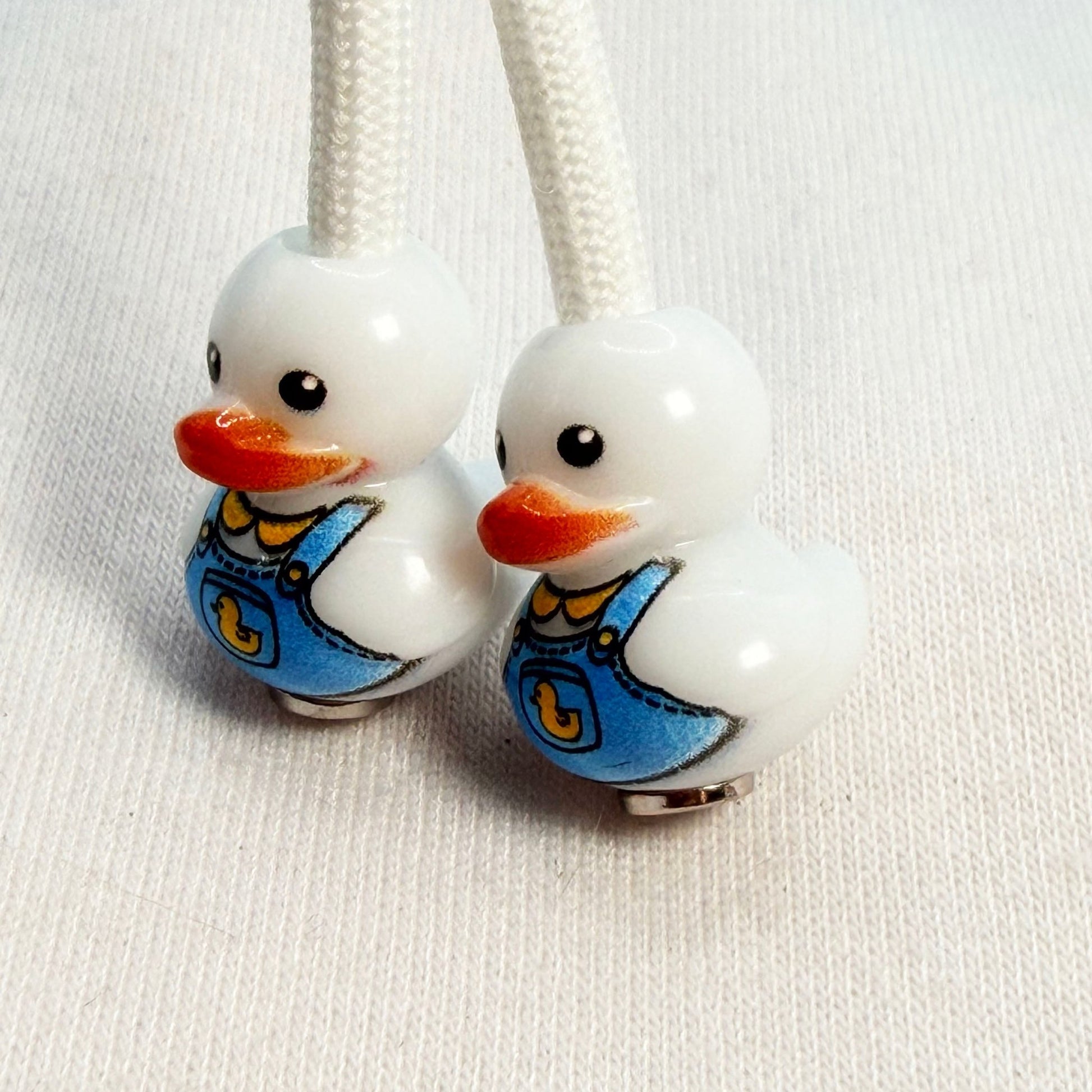 HOODIE CHARMS® – Lucky Duck – Perles de Hoodie - Hoodie Charms - orange transparant