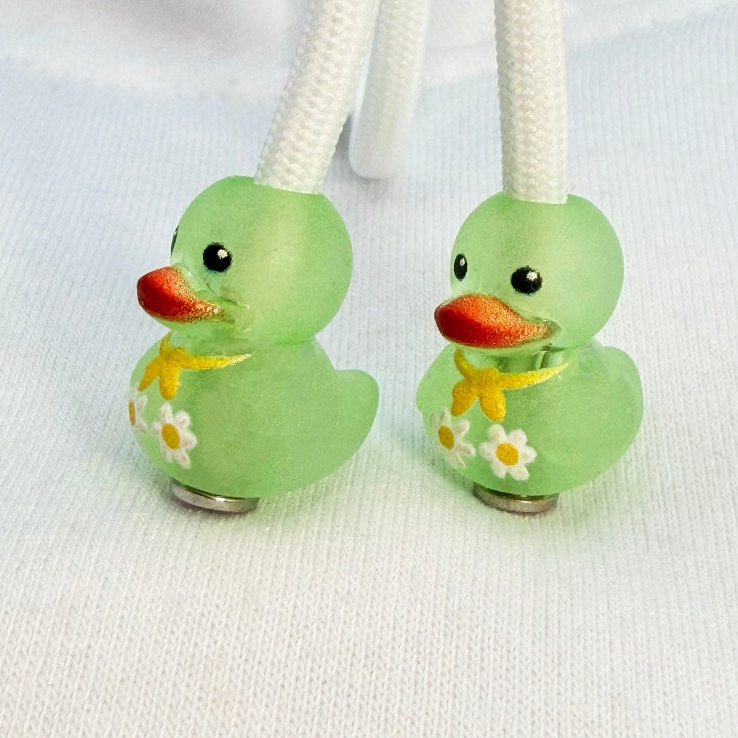 HOODIE CHARMS® – Lucky Duck – Perles de Hoodie - Hoodie Charms - orange transparant