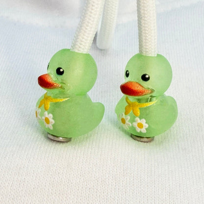 HOODIE CHARMS® – Lucky Duck – Perles de Hoodie - Hoodie Charms - orange transparant