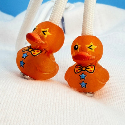 HOODIE CHARMS® – Lucky Duck – Perles de Hoodie - Hoodie Charms - orange transparant