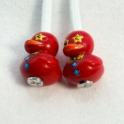 HOODIE CHARMS® – Lucky Duck – Perles de Hoodie - Hoodie Charms - Red