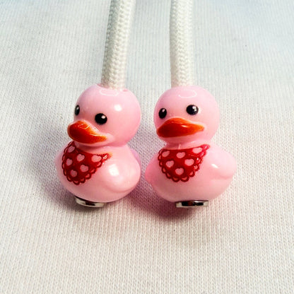HOODIE CHARMS® – Lucky Duck – Perles de Hoodie - Hoodie Charms - Rose