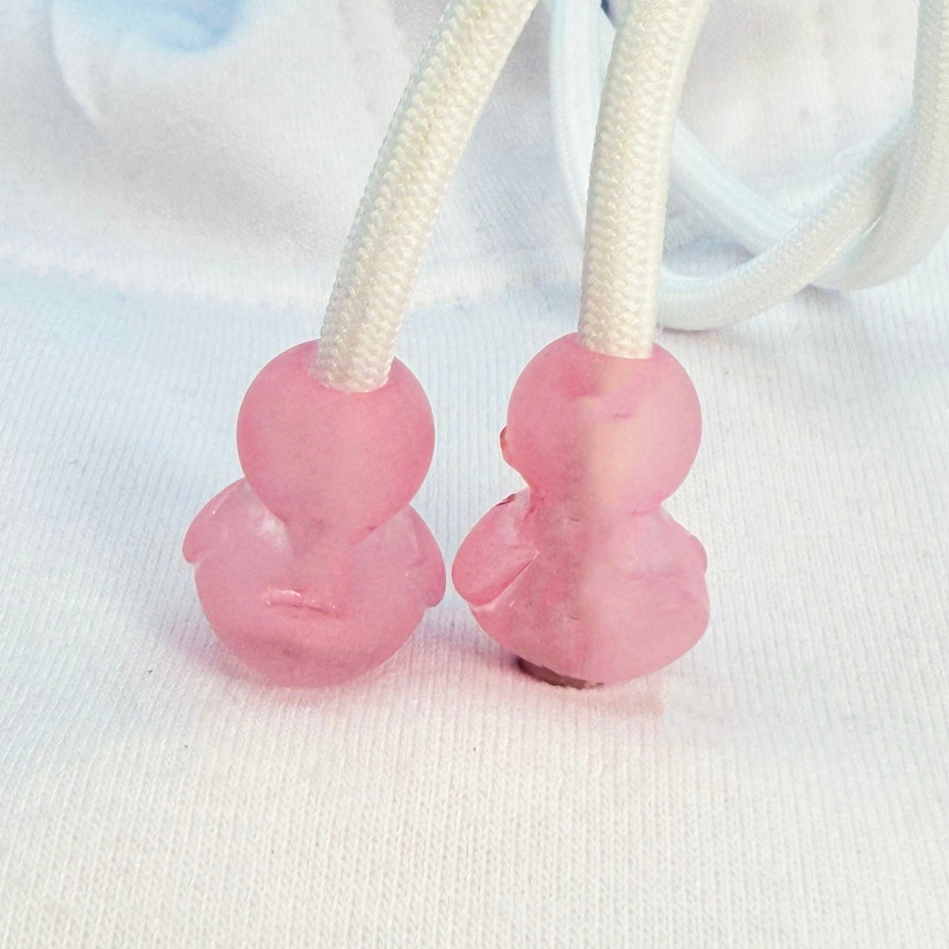 HOODIE CHARMS® – Lucky Duck – Perles de Hoodie - Hoodie Charms - Rose Transparant