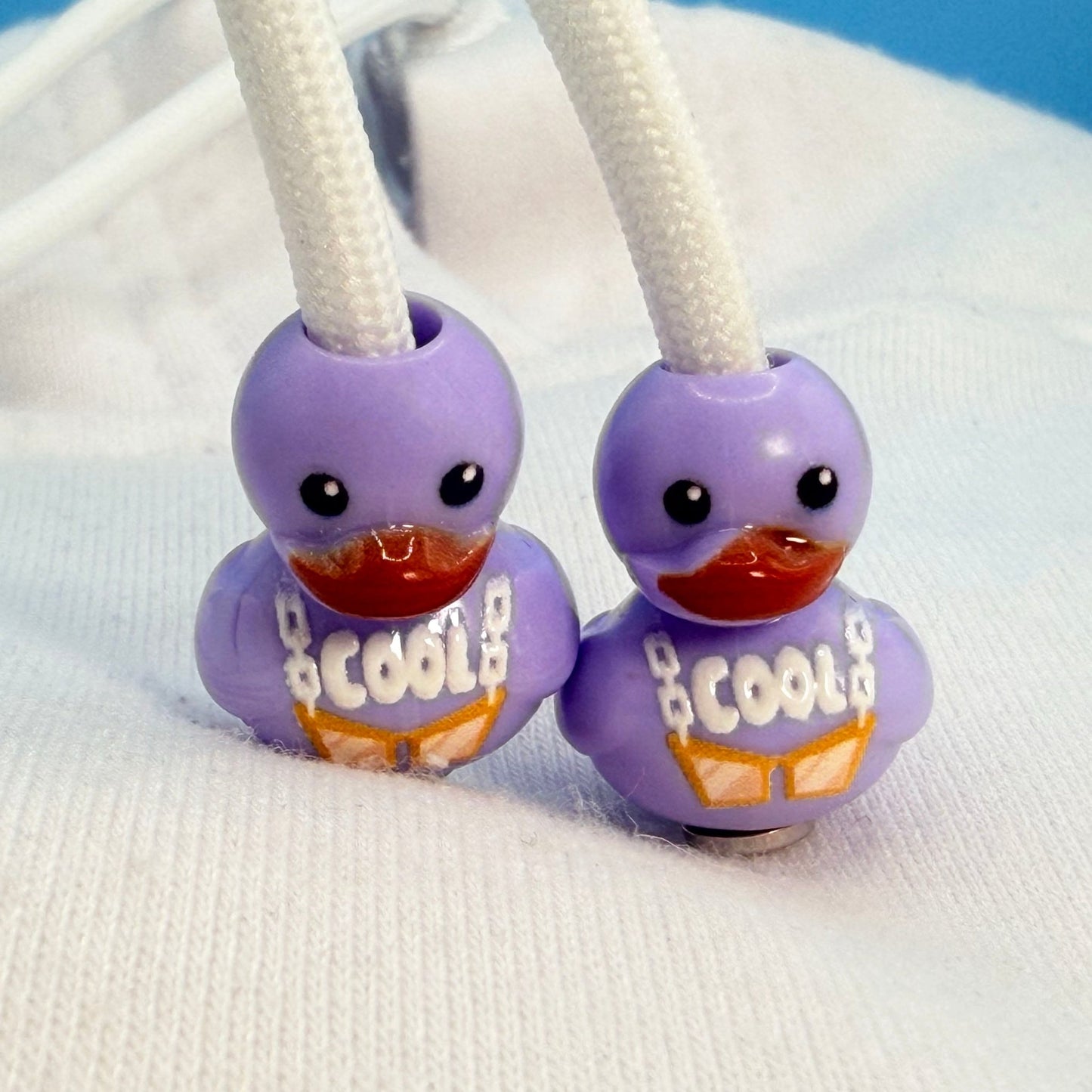 HOODIE CHARMS® – Lucky Duck – Perles de Hoodie - Hoodie Charms - Violet