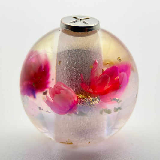 HOODIE CHARMS – Modèle Eternal Bloom – Perle pour Cordon de Hoodie - Hoodie Charms - Fushia