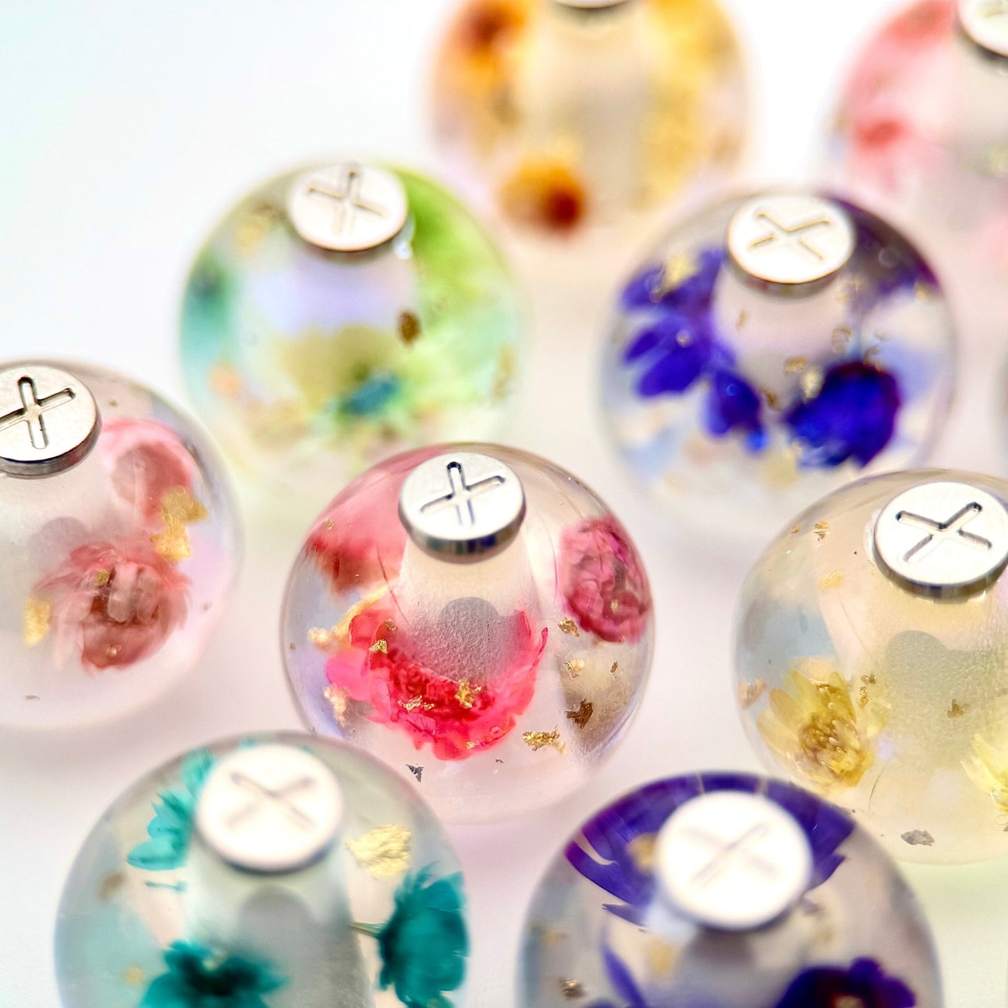 HOODIE CHARMS – Modèle Eternal Bloom – Perle pour Cordon de Hoodie - Hoodie Charms - Violet