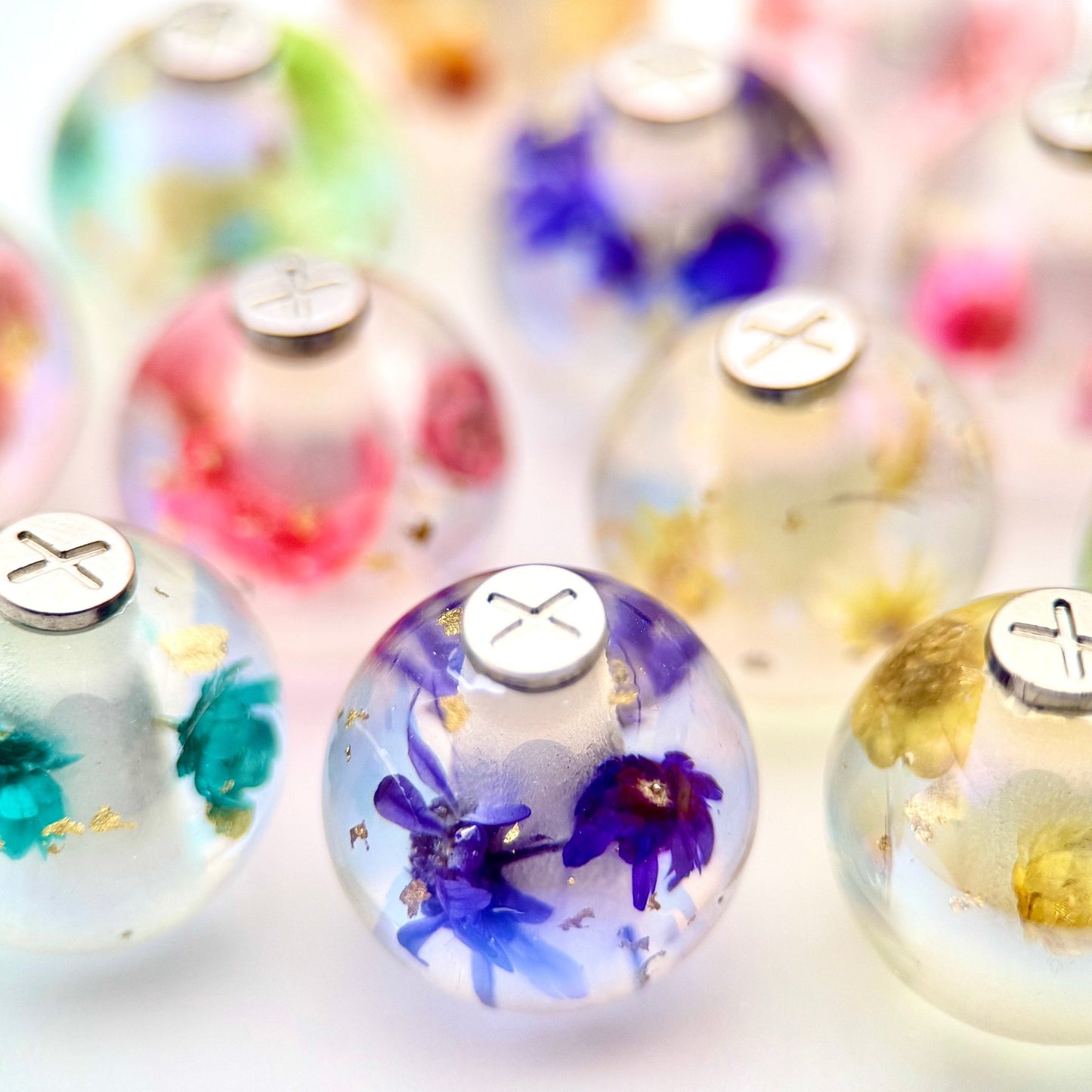 HOODIE CHARMS – Modèle Eternal Bloom – Perle pour Cordon de Hoodie - Hoodie Charms - Violet