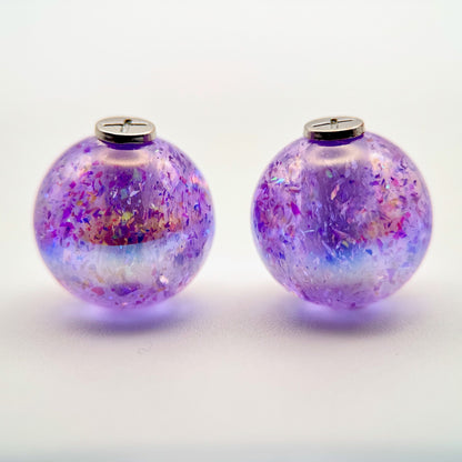 Hoodie Charms – Opal Shards – Perles Effet Nacré pour Cordon de Hoodie - Hoodie Charms - Fluo Yellow