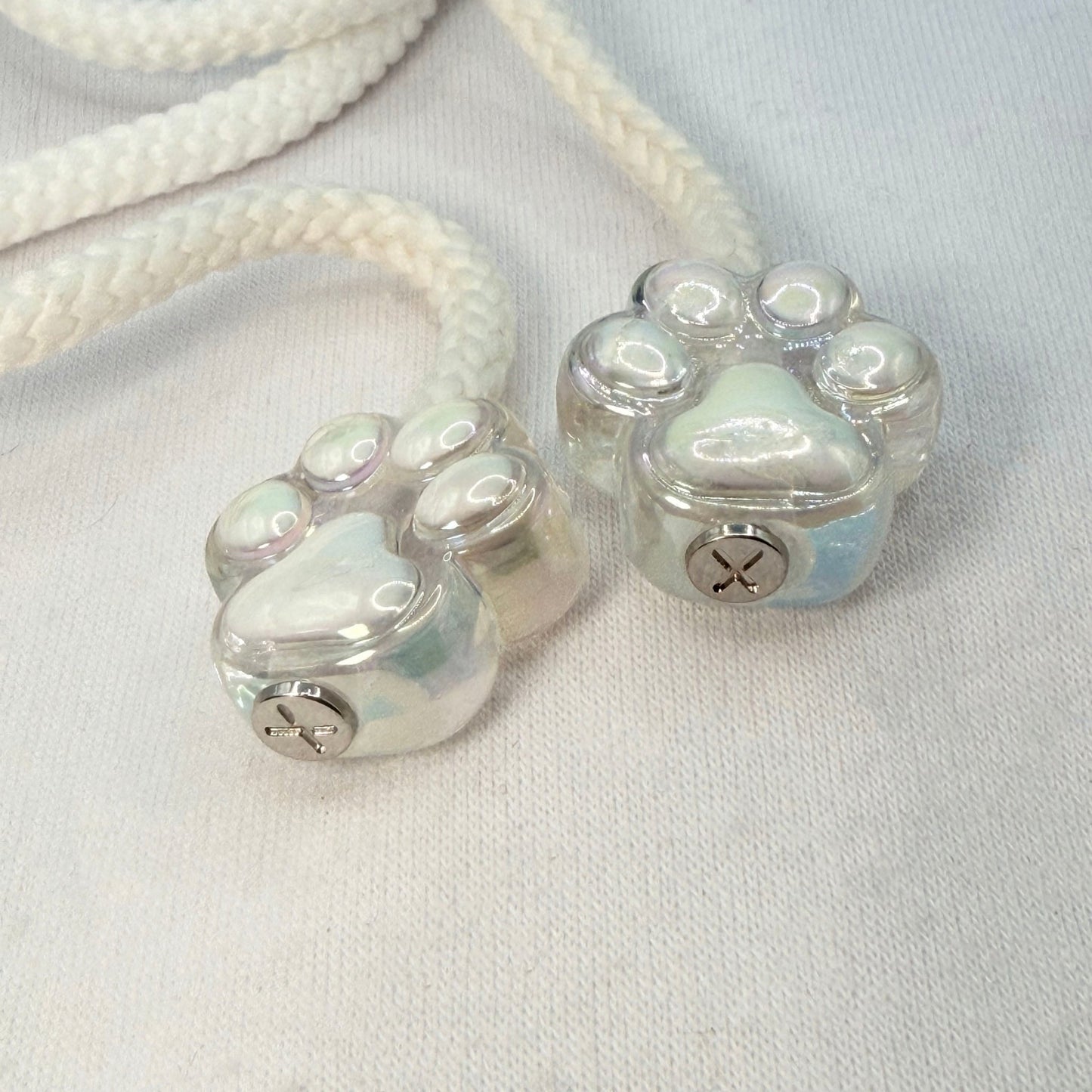 Hoodie Charms® – Paw Pop – Perles de Hoodie - Hoodie Charms - Blanc
