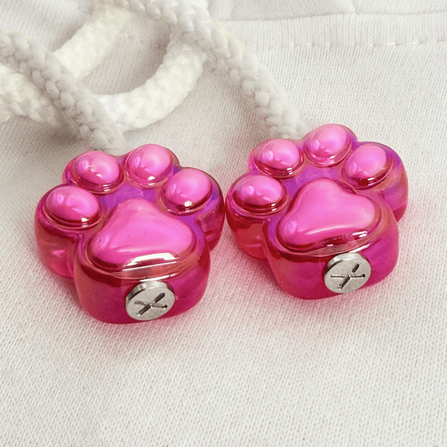 Hoodie Charms® – Paw Pop – Perles de Hoodie - Hoodie Charms - Blanc