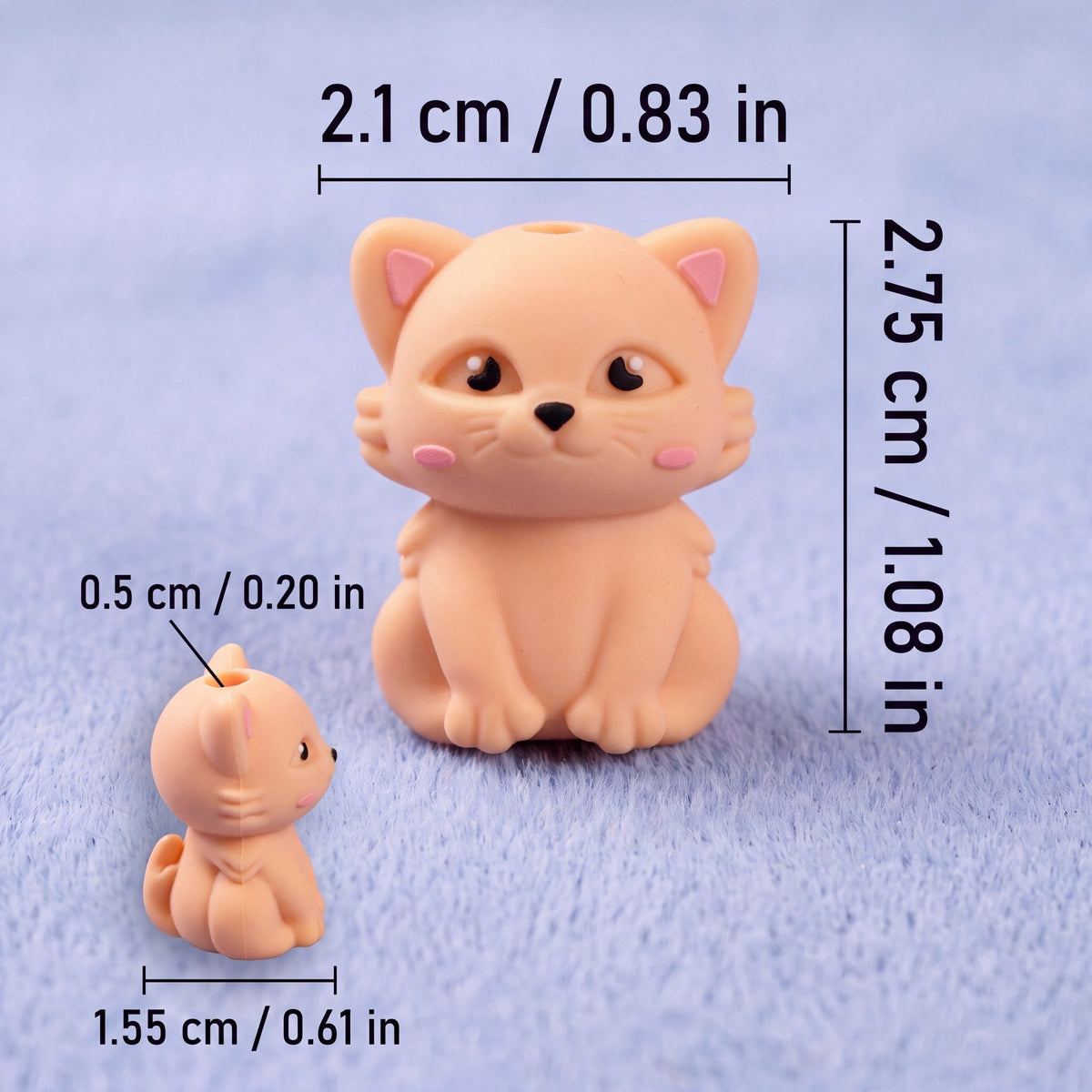 Hoodie Charms® – Purrfect – Perles de Hoodie en Silicone - Hoodie Charms -
