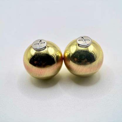 HOODIE CHARMS – Série ABS Luxe Gold – Perle pour Cordon de Hoodie - Hoodie Charms - Matte Gold