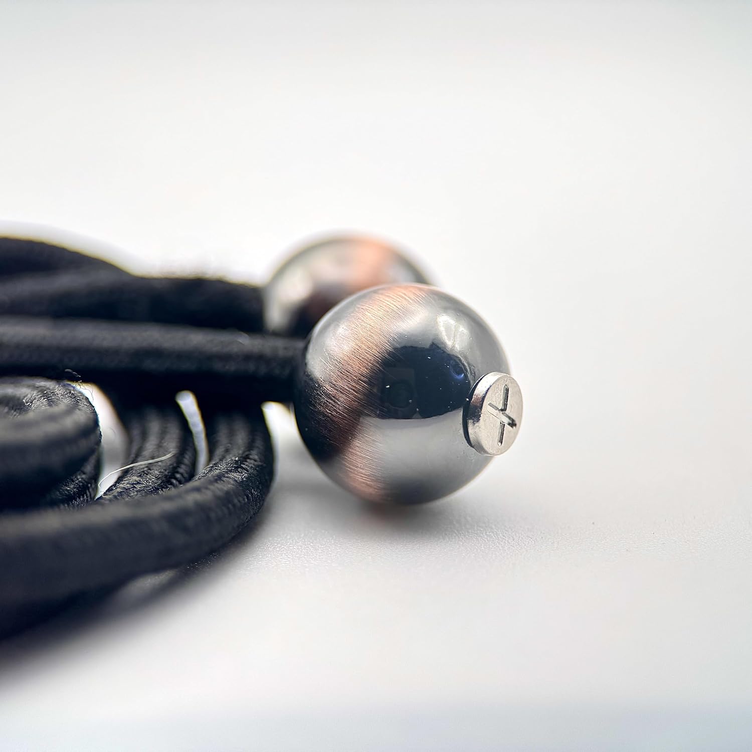 HOODIE CHARMS – Série ABS Luxe Gold – Perle pour Cordon de Hoodie - Hoodie Charms - Matte Silver