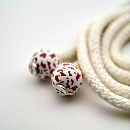 HOODIE CHARMS – Série Animal Instinct – Perle pour Cordon de Hoodie - Hoodie Charms - Pink Cow