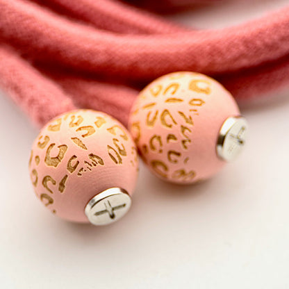 HOODIE CHARMS – Série Animal Instinct – Perle pour Cordon de Hoodie - Hoodie Charms - Pink Savage