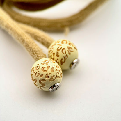 HOODIE CHARMS – Série Animal Instinct – Perle pour Cordon de Hoodie - Hoodie Charms - Pink Savage