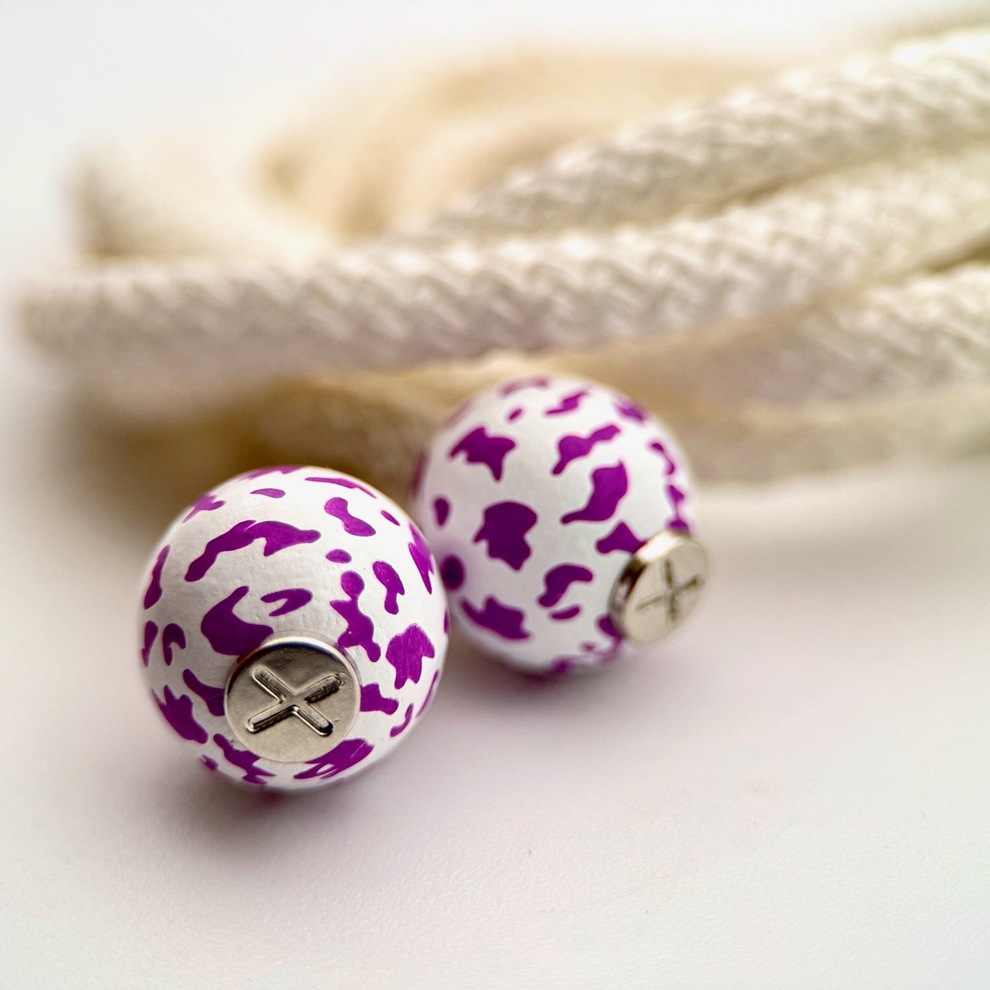 HOODIE CHARMS – Série Animal Instinct – Perle pour Cordon de Hoodie - Hoodie Charms - Purple Spot