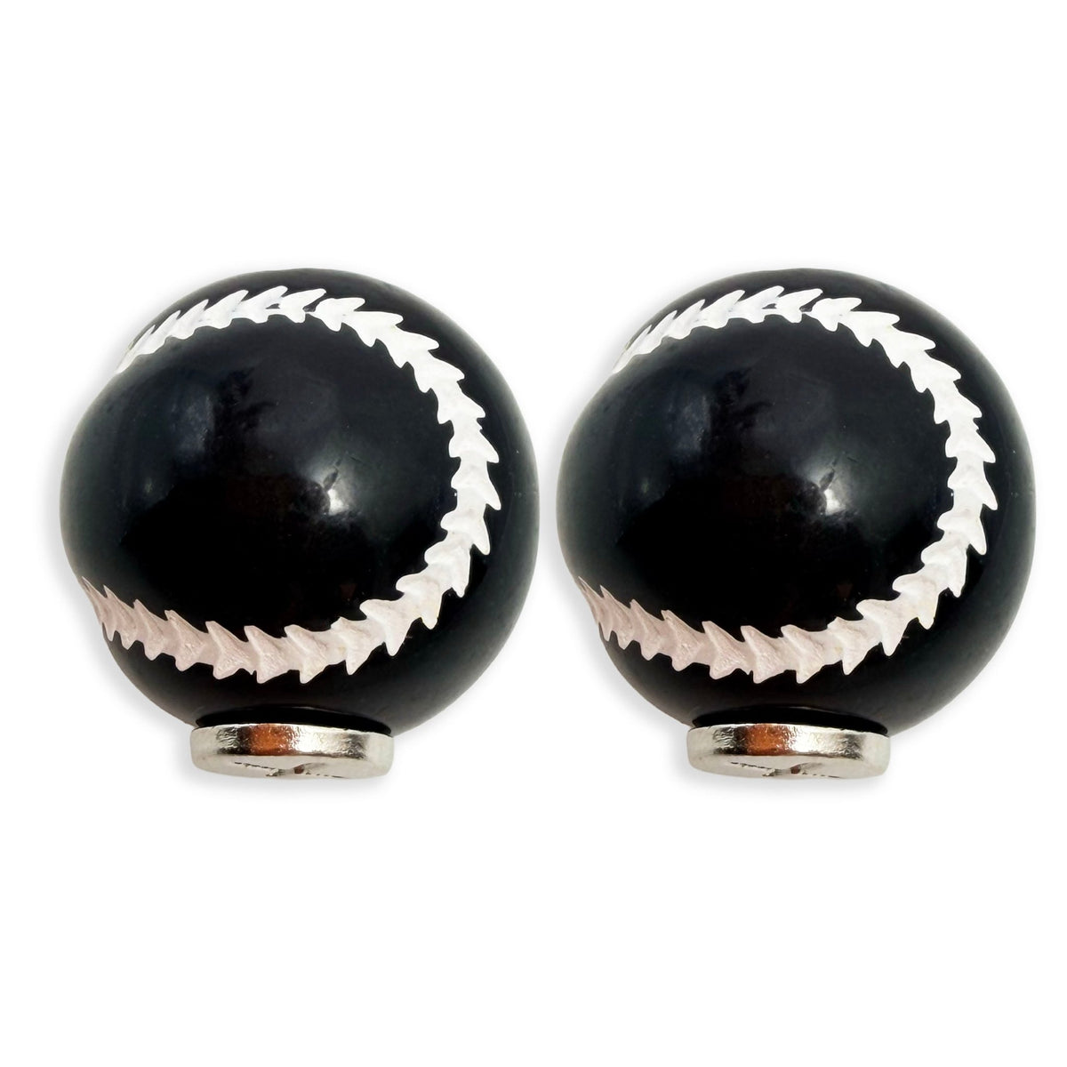 HOODIE CHARMS® – Série Baseball – Perles de Hoodie - Hoodie Charms - Noir