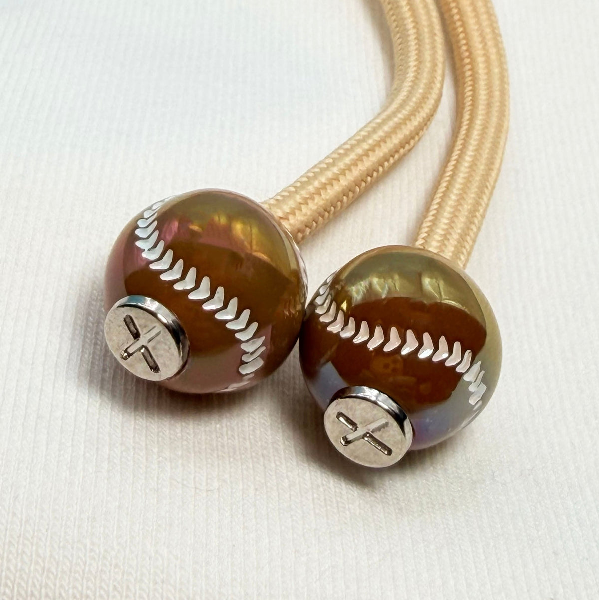 HOODIE CHARMS® – Série Baseball – Perles de Hoodie - Hoodie Charms - UV BLANC