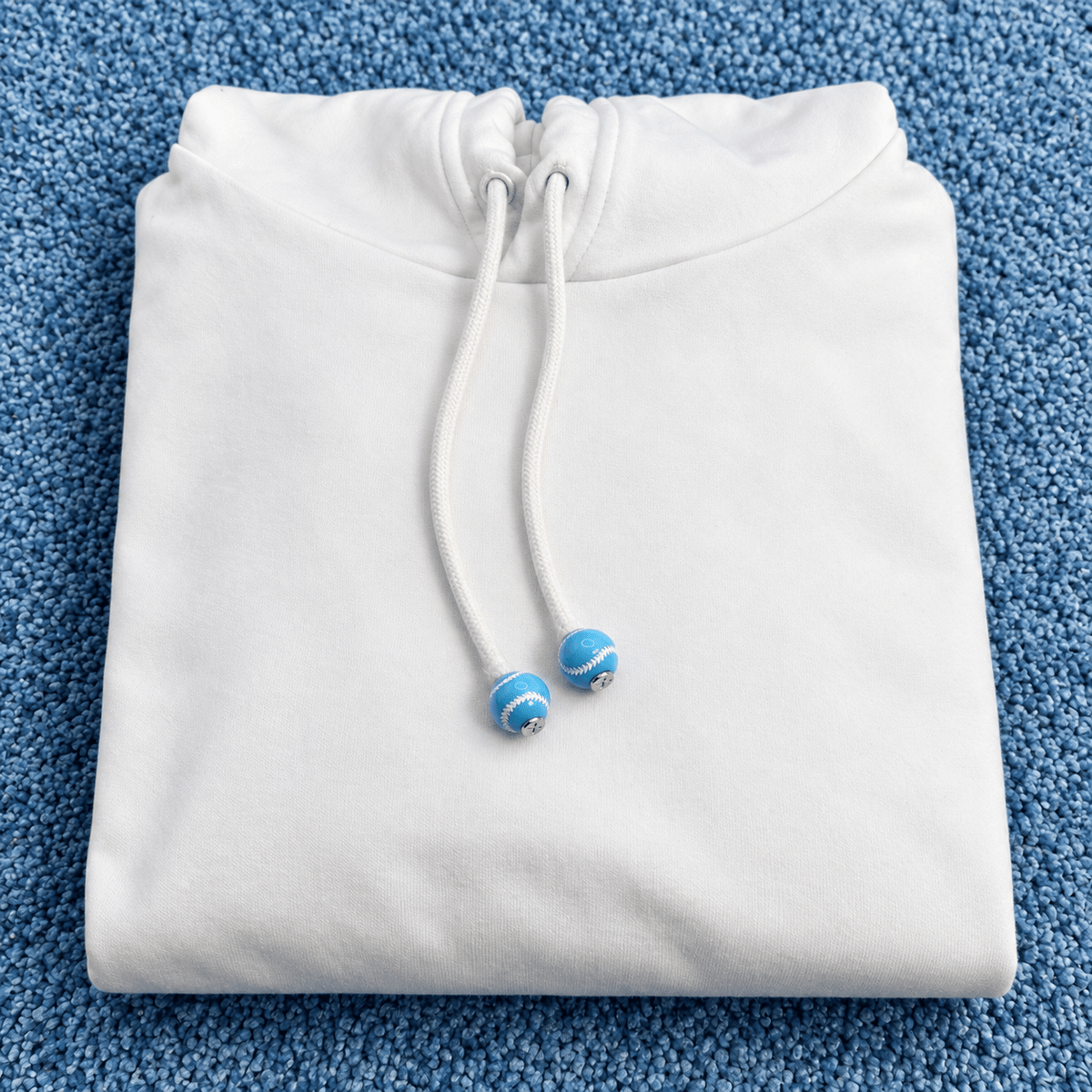 HOODIE CHARMS® – Série Baseball – Perles de Hoodie - Hoodie Charms - UV BLANC