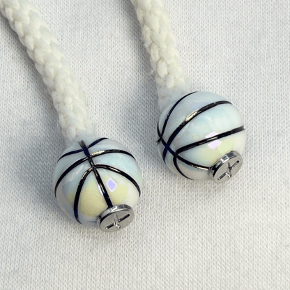 Hoodie Charms - Série Basketball – Perles de Hoodie - Hoodie Charms - Blanc