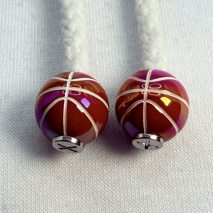 Hoodie Charms - Série Basketball – Perles de Hoodie - Hoodie Charms - Red