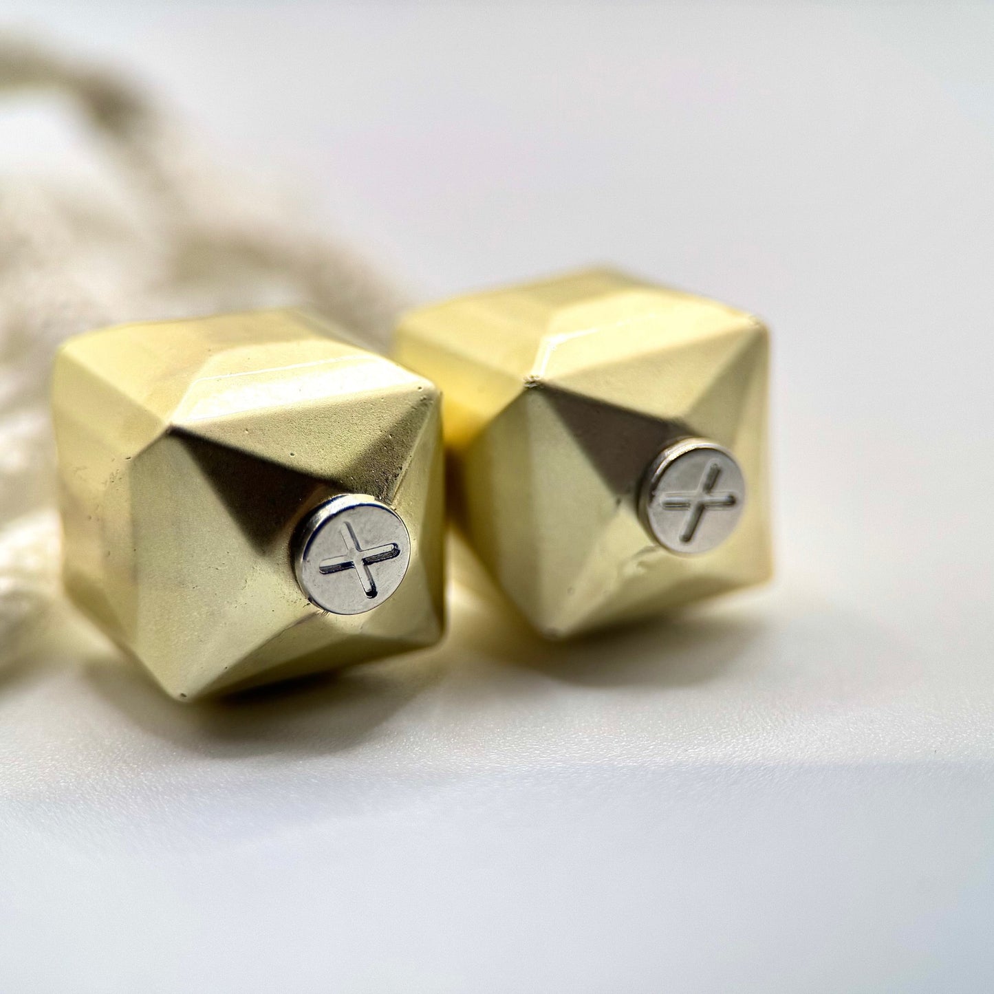 HOODIE CHARMS – Série Block – Perle pour Cordon de Hoodie - Hoodie Charms - Champagne