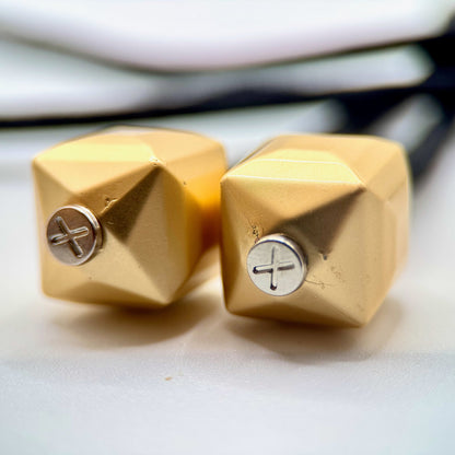 HOODIE CHARMS – Série Block – Perle pour Cordon de Hoodie - Hoodie Charms - Or