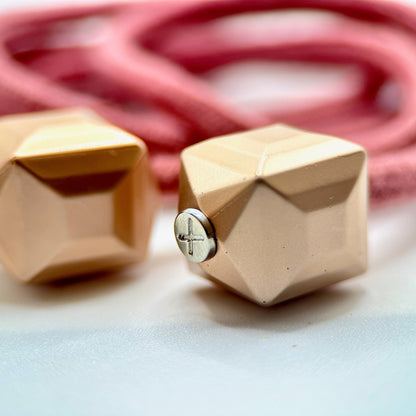 HOODIE CHARMS – Série Block – Perle pour Cordon de Hoodie - Hoodie Charms - Or rose