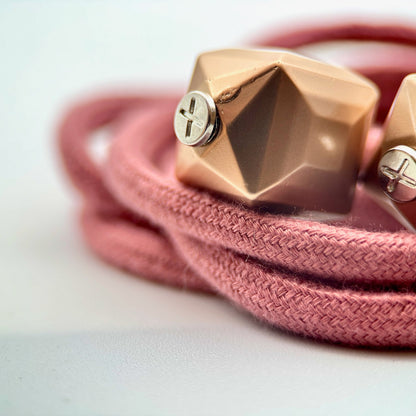 HOODIE CHARMS – Série Block – Perle pour Cordon de Hoodie - Hoodie Charms - Or rose