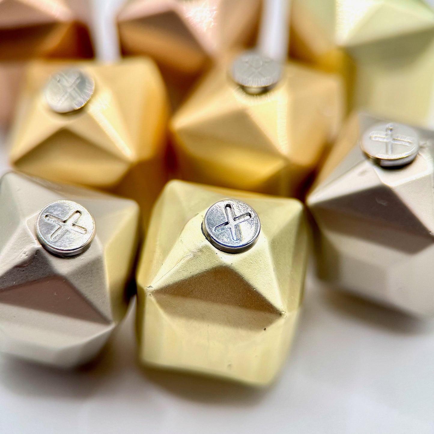 HOODIE CHARMS – Série Block – Perle pour Cordon de Hoodie - Hoodie Charms - Or rose