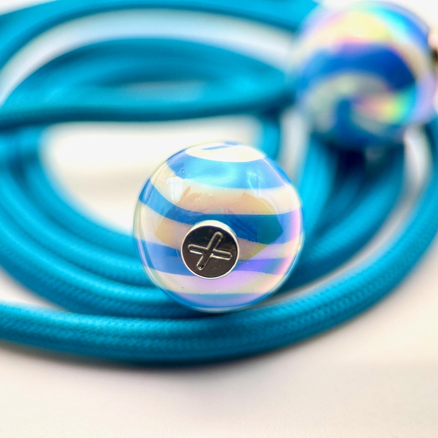 HOODIE CHARMS – Série Candy Swirl – Perle pour Cordon de Hoodie - Hoodie Charms - Bleu