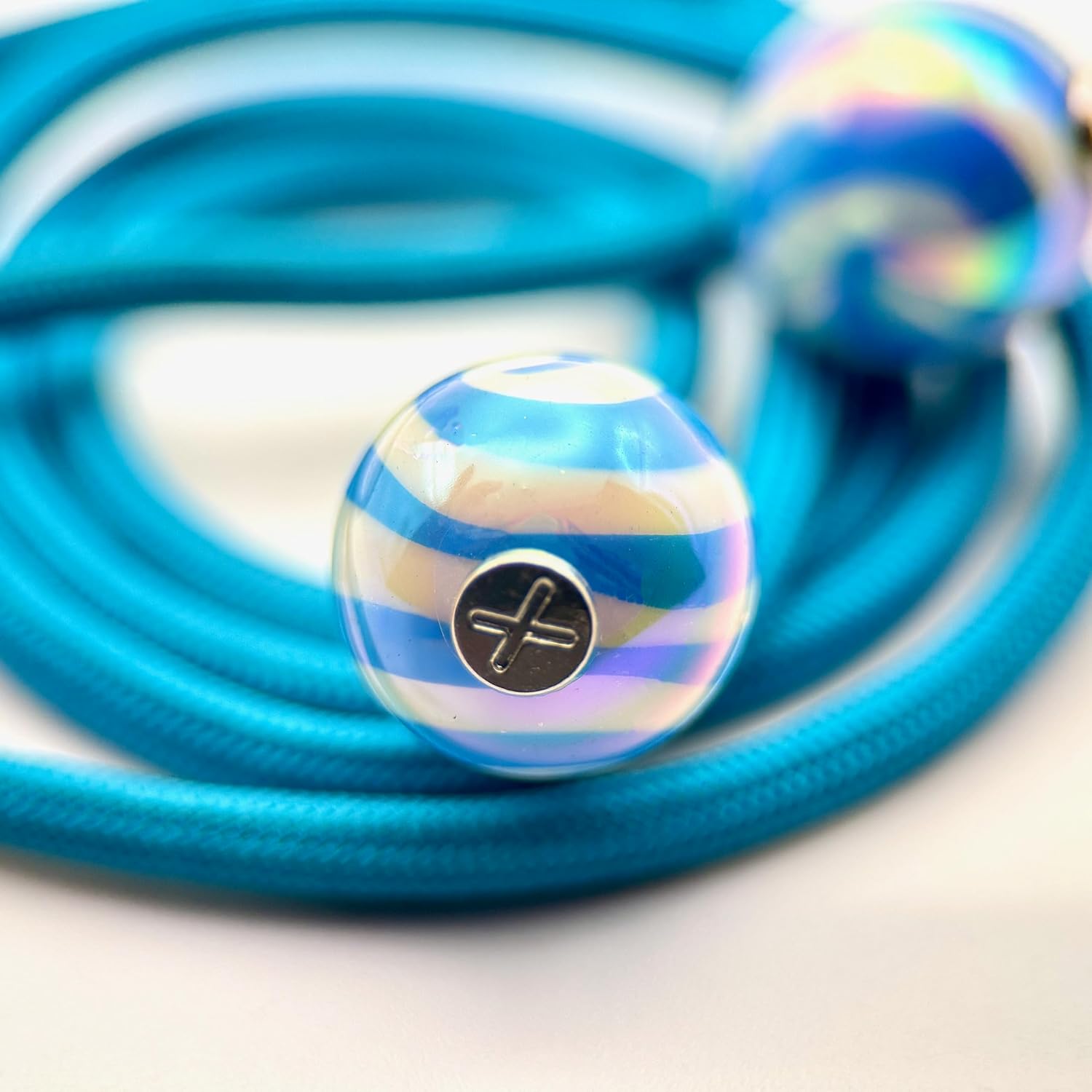 HOODIE CHARMS – Série Candy Swirl – Perle pour Cordon de Hoodie - Hoodie Charms - Bleu