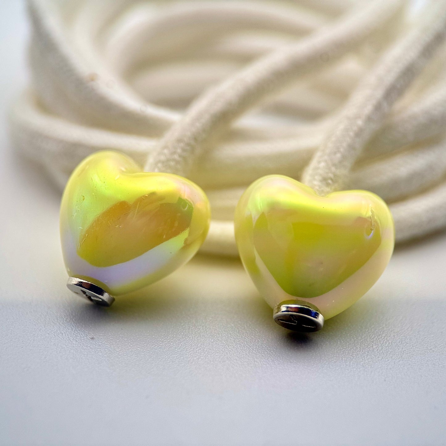 HOODIE CHARMS – Série Cosmo Heart – Perle pour Cordon de Hoodie - Hoodie Charms - GREEN