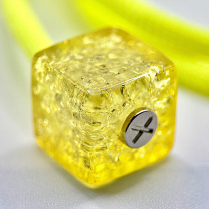 HOODIE CHARMS – Série Crackled Ice – Perle pour Cordon de Hoodie - Hoodie Charms - GREEN