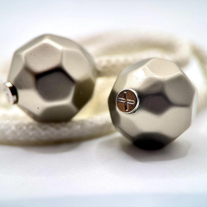 HOODIE CHARMS – Série Diamond – Perle pour Cordon de Hoodie - Hoodie Charms - Argent