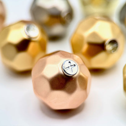 HOODIE CHARMS – Série Diamond – Perle pour Cordon de Hoodie - Hoodie Charms - Argent