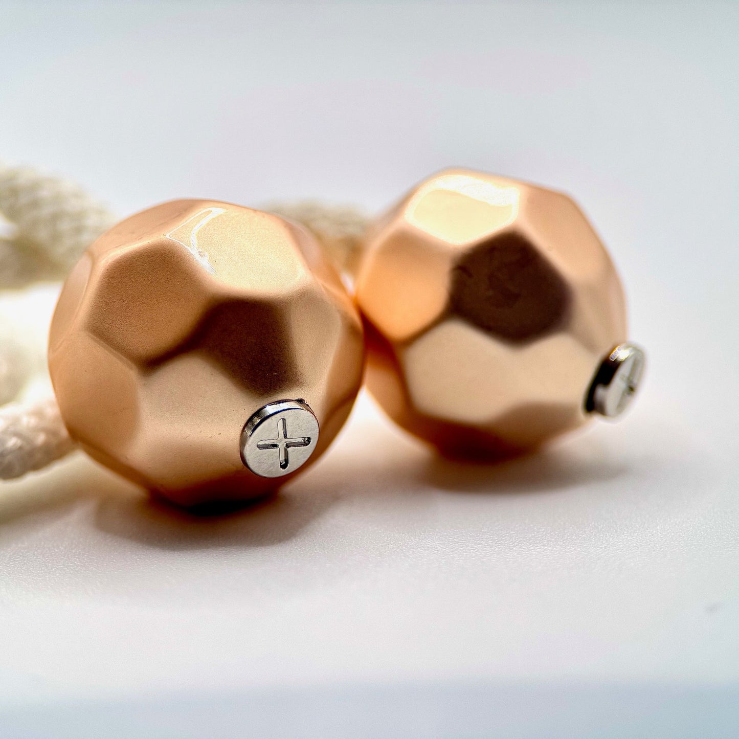 HOODIE CHARMS – Série Diamond – Perle pour Cordon de Hoodie - Hoodie Charms - Or rose