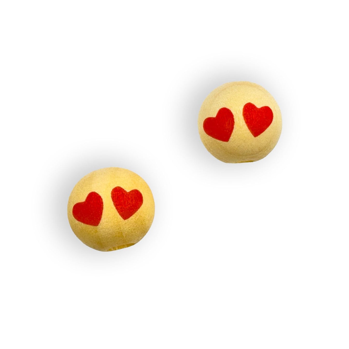 HOODIE CHARMS – Série EMOJY – Perle pour Cordon de Hoodie - Hoodie Charms - Heart Smiley