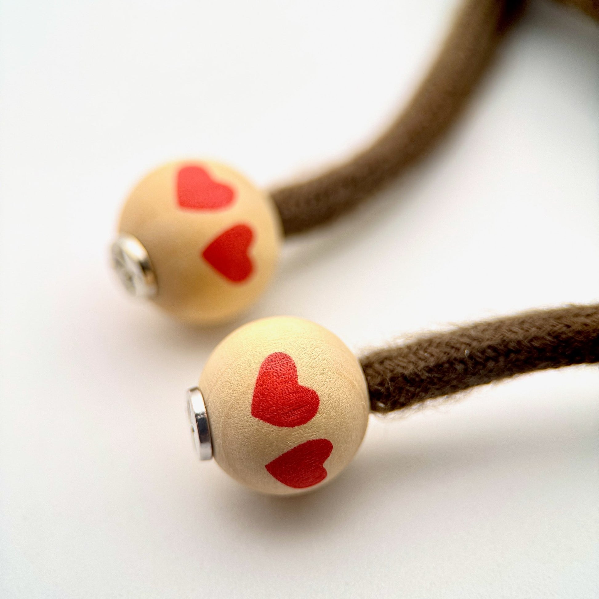 HOODIE CHARMS – Série EMOJY – Perle pour Cordon de Hoodie - Hoodie Charms - Heart Smiley