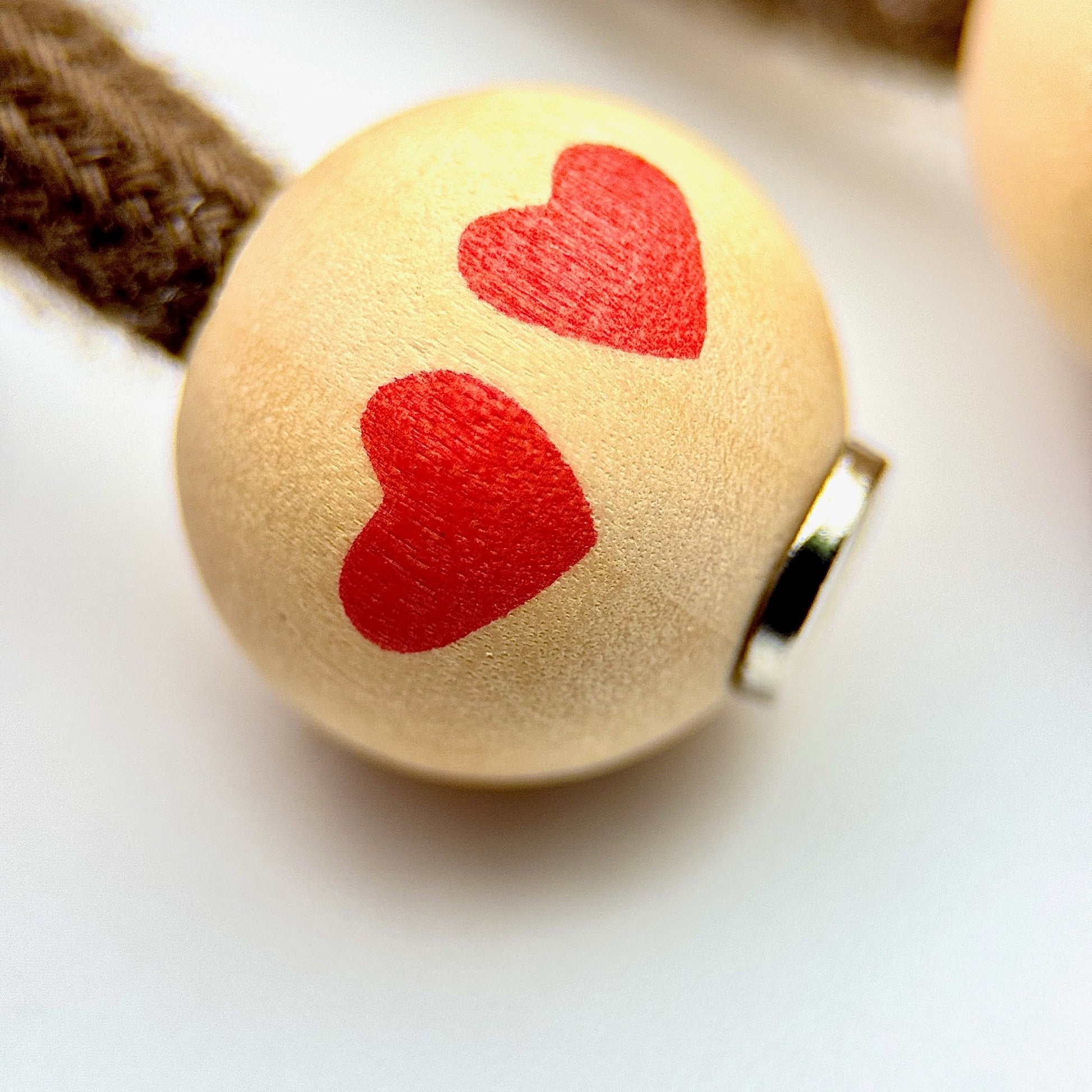 HOODIE CHARMS – Série EMOJY – Perle pour Cordon de Hoodie - Hoodie Charms - Heart Smiley