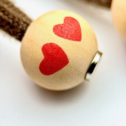 HOODIE CHARMS – Série EMOJY – Perle pour Cordon de Hoodie - Hoodie Charms - Heart Smiley