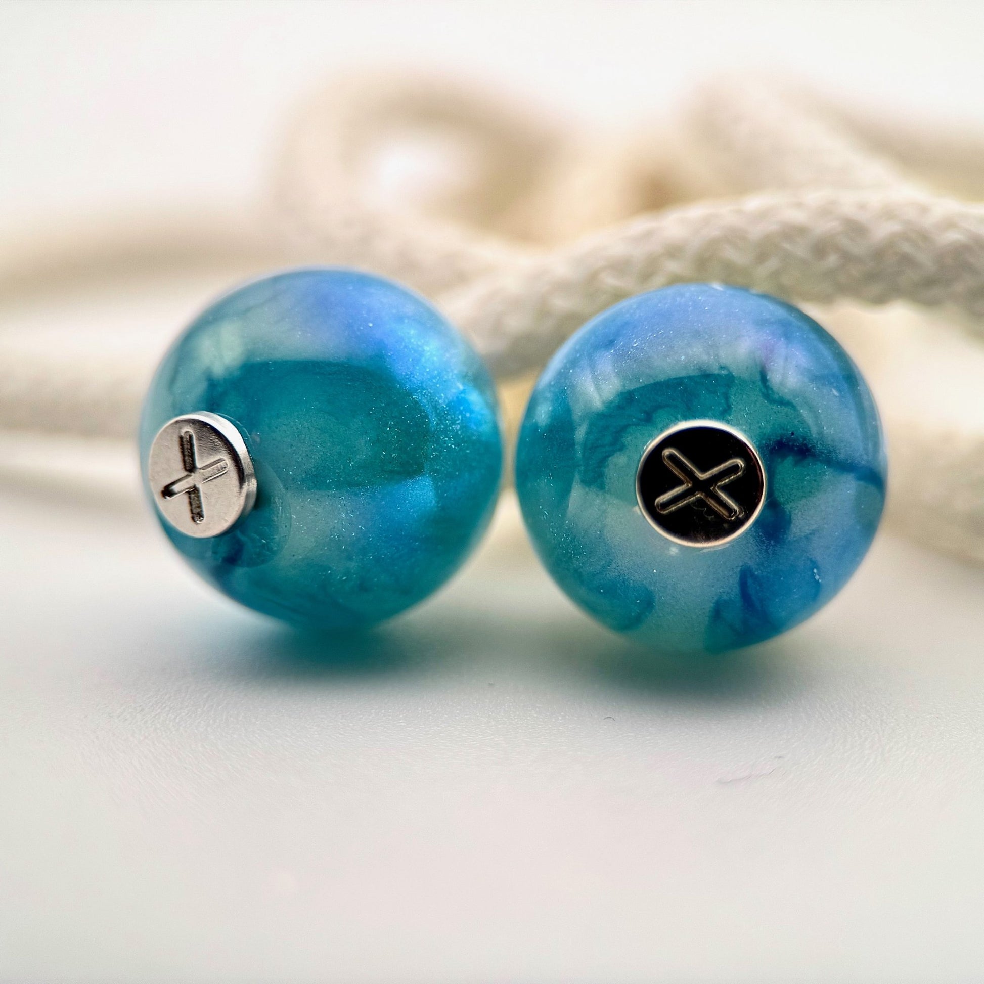 HOODIE CHARMS – Série Galaxy – Perle pour Cordon de Hoodie - Hoodie Charms - Turkoise