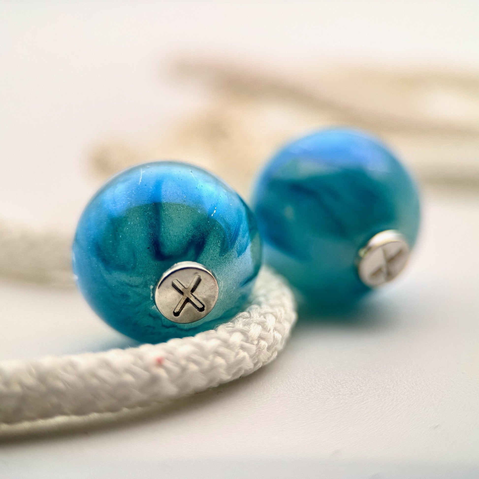 HOODIE CHARMS – Série Galaxy – Perle pour Cordon de Hoodie - Hoodie Charms - Turkoise