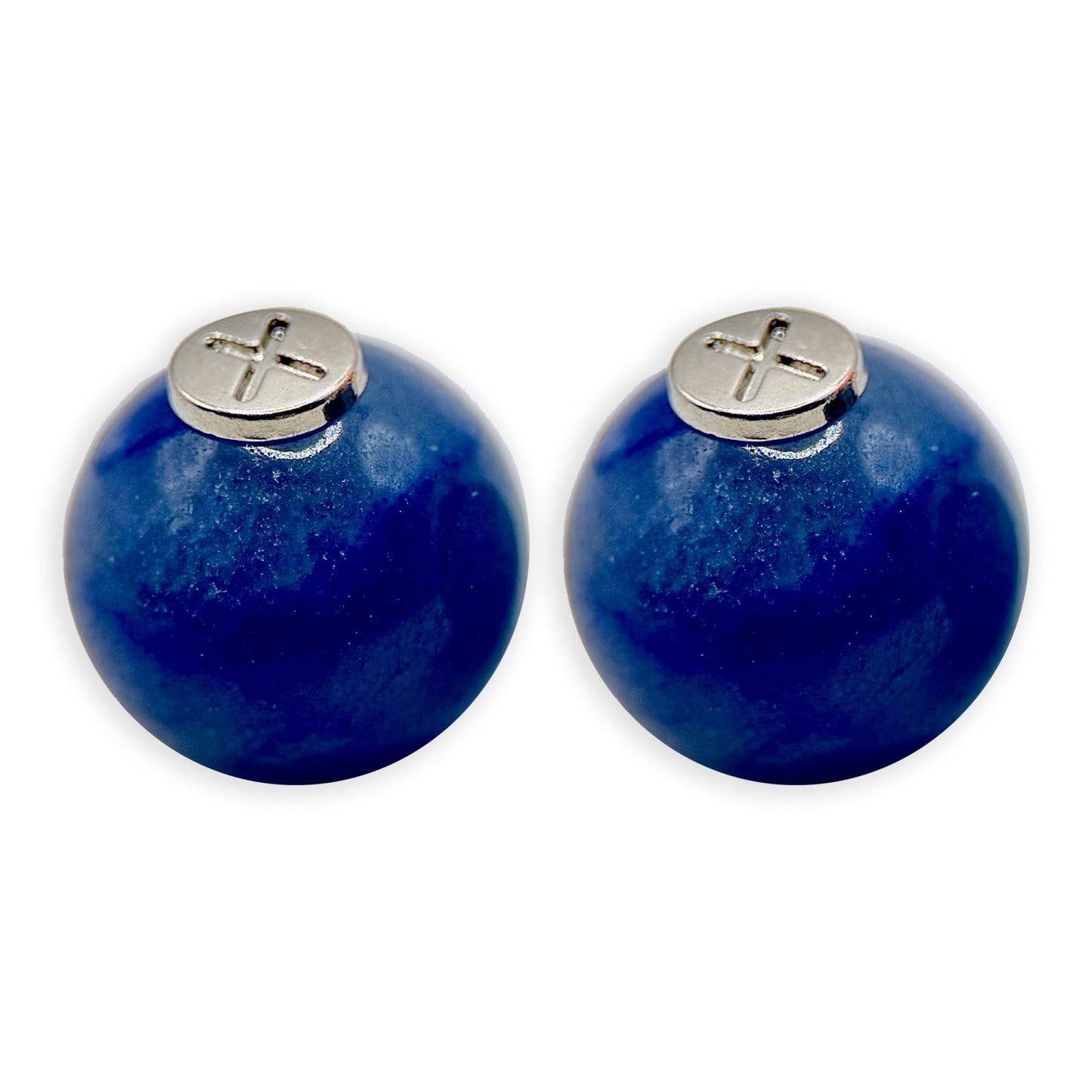 HOODIE CHARMS – Série Gemstone – Perle pour Cordon de Hoodie - Hoodie Charms - AVENTURINE BLEUE