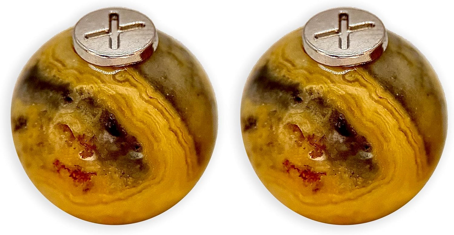 HOODIE CHARMS – Série Gemstone – Perle pour Cordon de Hoodie - Hoodie Charms - AVENTURINE VERTE