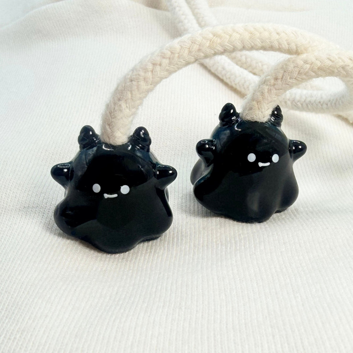 Hoodie Charms Série Halloween – Perles de cordon - Hoodie Charms - Fantôme Nuit