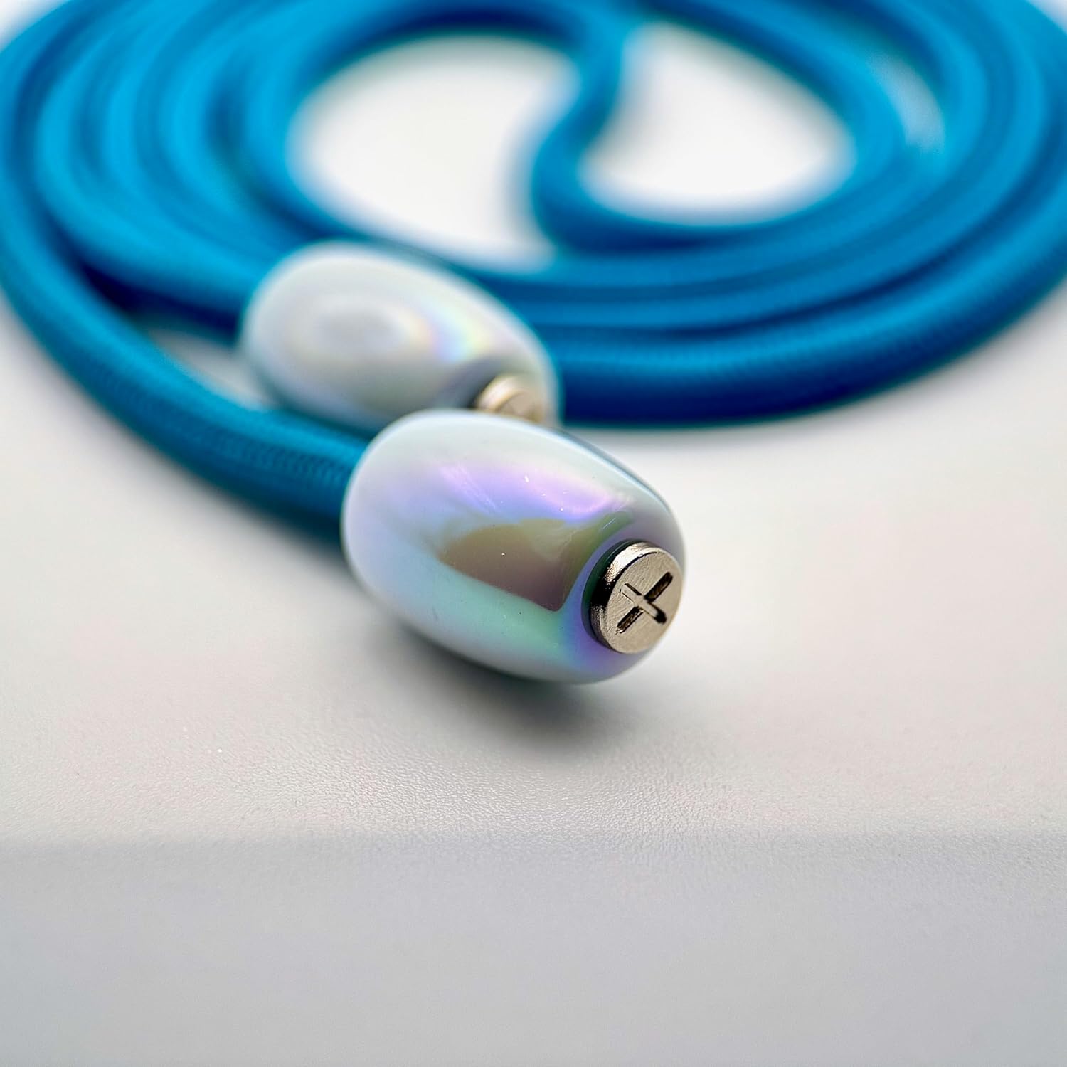 Hoodie Charms – Série Halo Tube – Perle pour Cordon de Hoodie - Hoodie Charms - BLUE