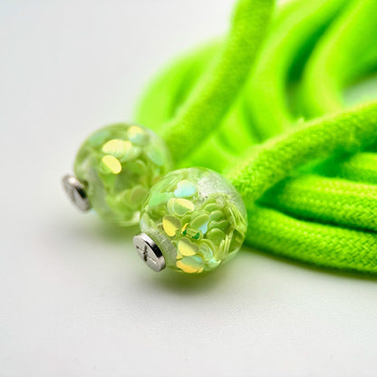 HOODIE CHARMS – Série Heart Glit – Perle pour Cordon de Hoodie - Hoodie Charms - Vert