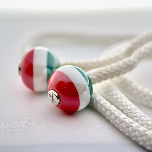 HOODIE CHARMS – Série Italia –Perle pour Cordon de Hoodie - Hoodie Charms - 